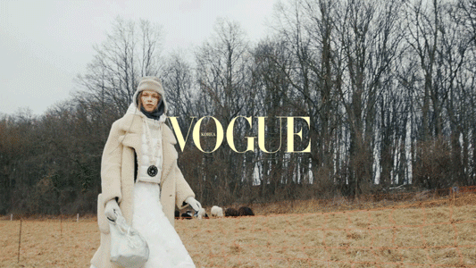 Fashion on a windy hill for Vogue Korea by Olga Rubio Dalmau